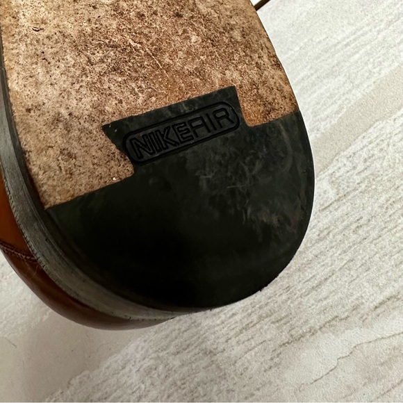 Cole Haan X Air Mens Giovanni Penny Loafer Leather Shoes Sz 9.5 Brown Classic - Picture 10 of 12